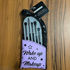 Sassy + Chic Brush Holder Wake Up and Makeup NWT